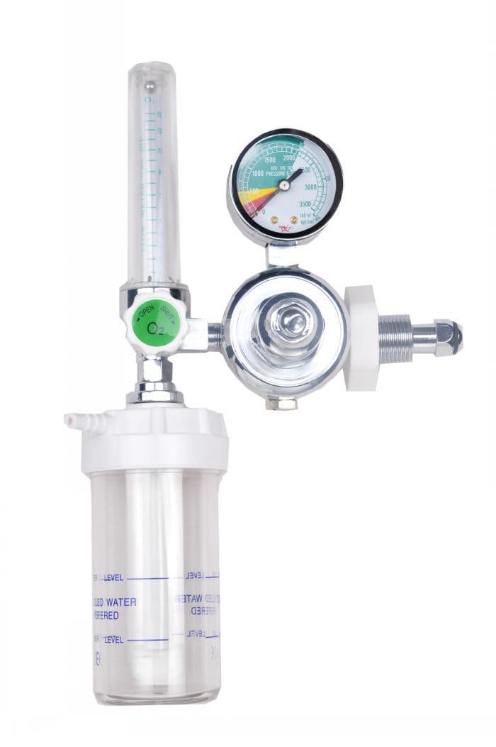 hospital first aid medical oxygen regulator with flowmeter